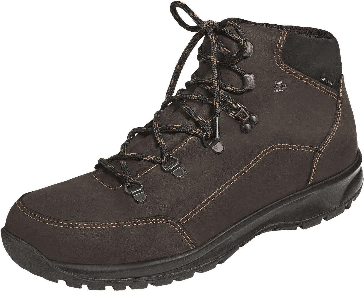 Finn Comfort - Unisex-Wanderschuh mit SympaTex TIBET - Schiefer/Schwarz/Neptun/Buggy