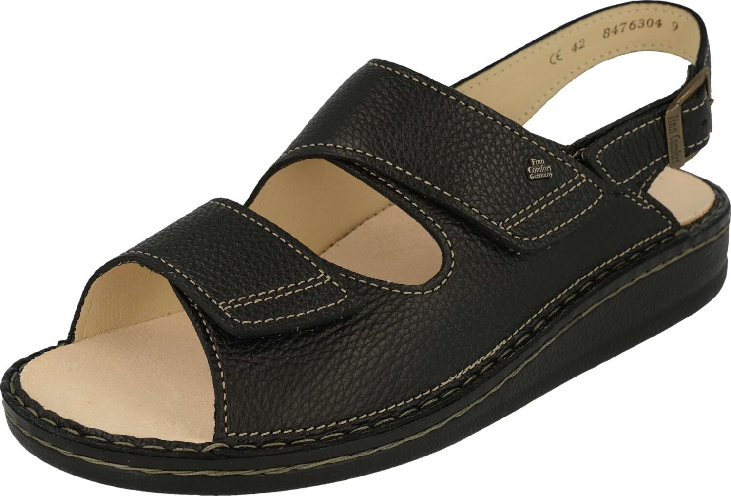 Finn Comfort - Herren-Sandale RIALTO - Schwarz/Bison