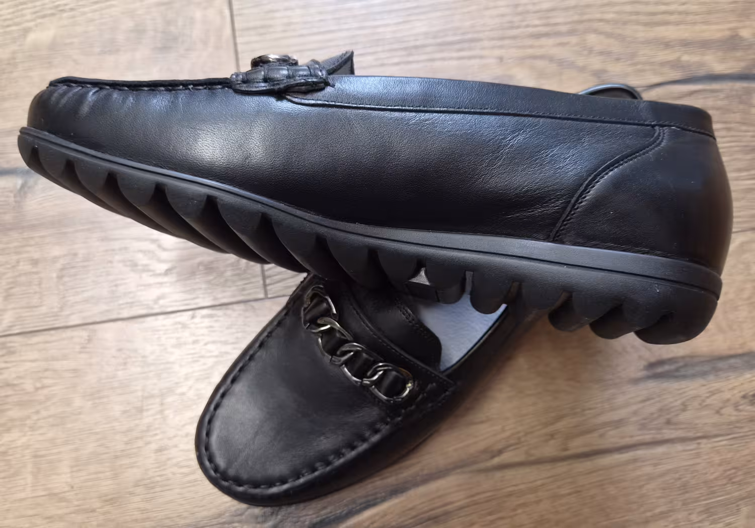 Waldl&auml;ufer - Damen-Slipper HINA (Weite H) - Memphis/Schwarz