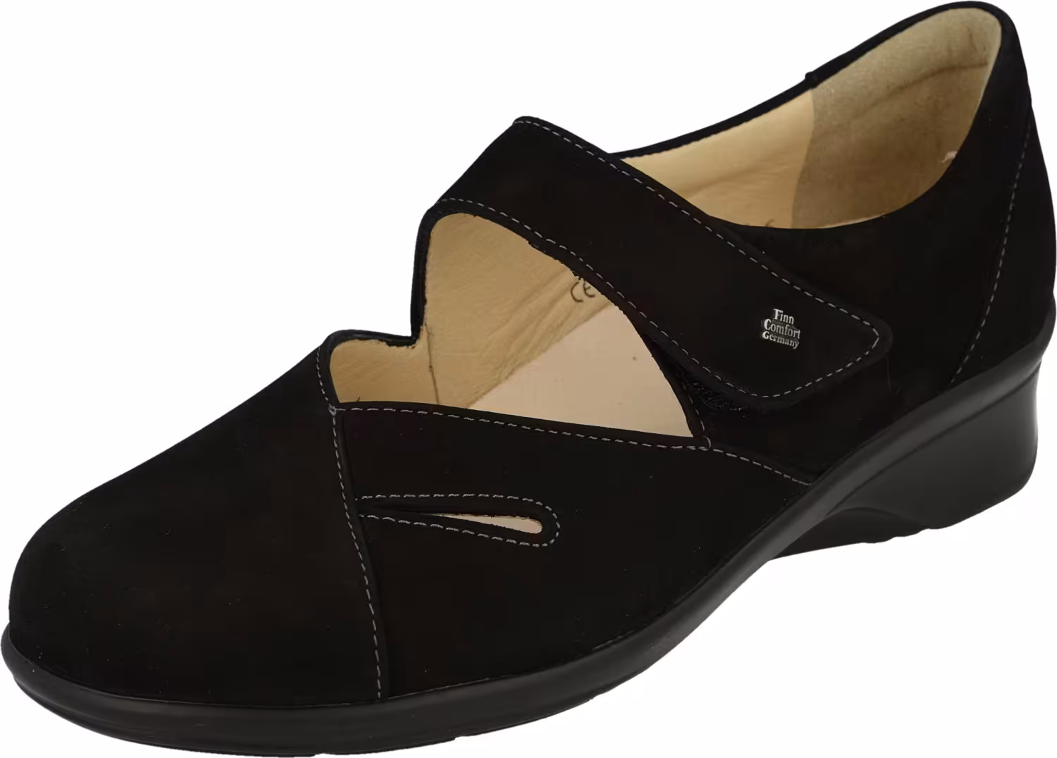 FinnComfort Damen-Halbschuh Aquila schwarz