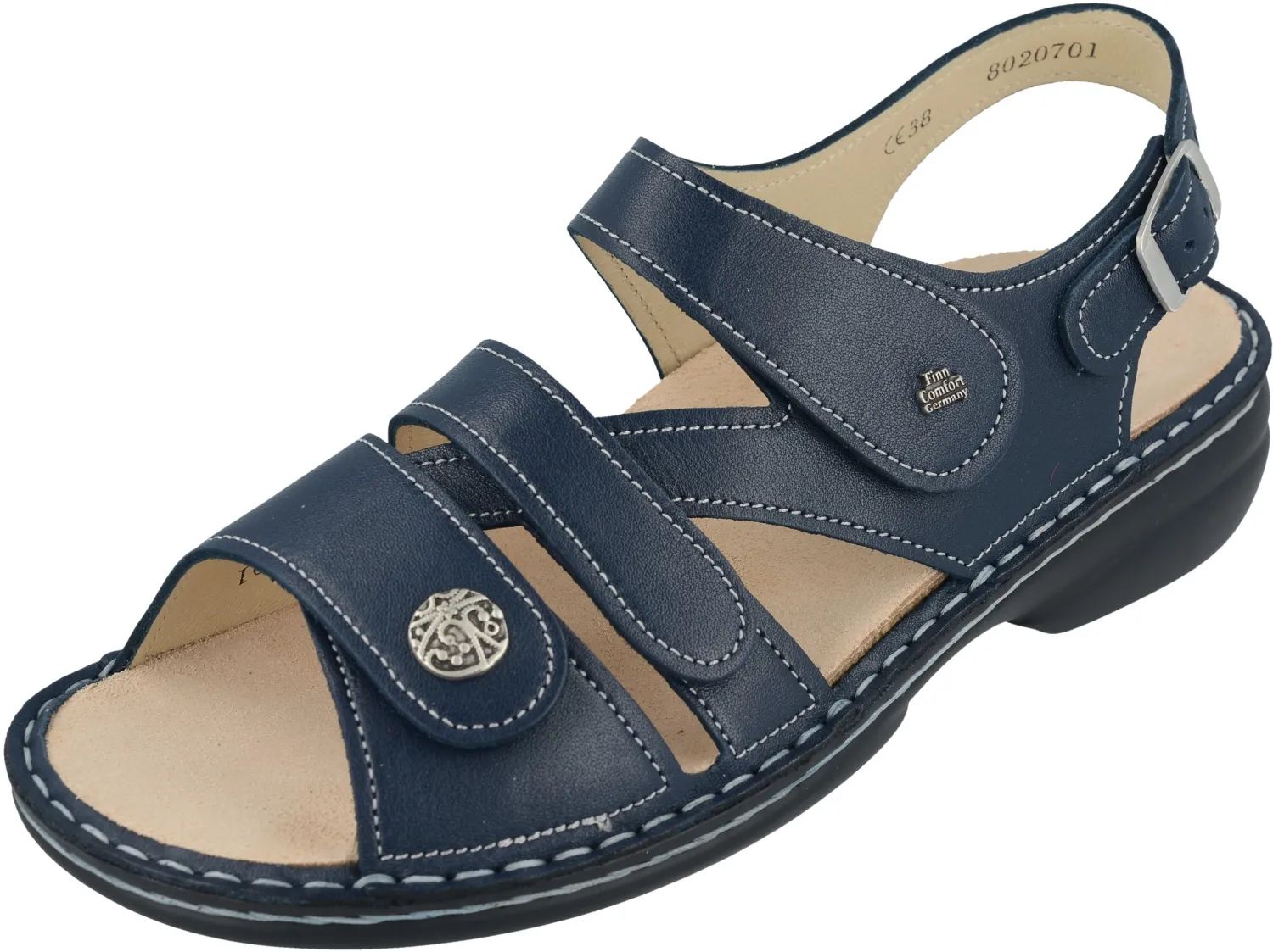 Finn Comfort - Damen-Sandale GOMERA - Nube/Atlantic