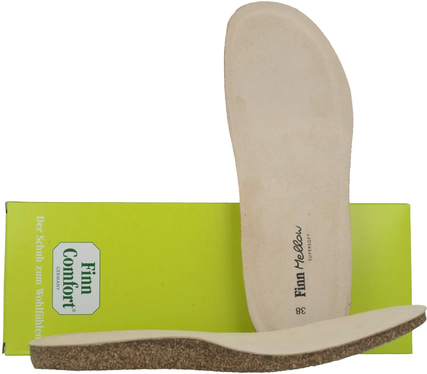 Finn Comfort - Ersatzfu&szlig;bettung DAMEN (Softeinlagen) f&uuml;r FINN-MELLOW Pantoletten/Sandalen