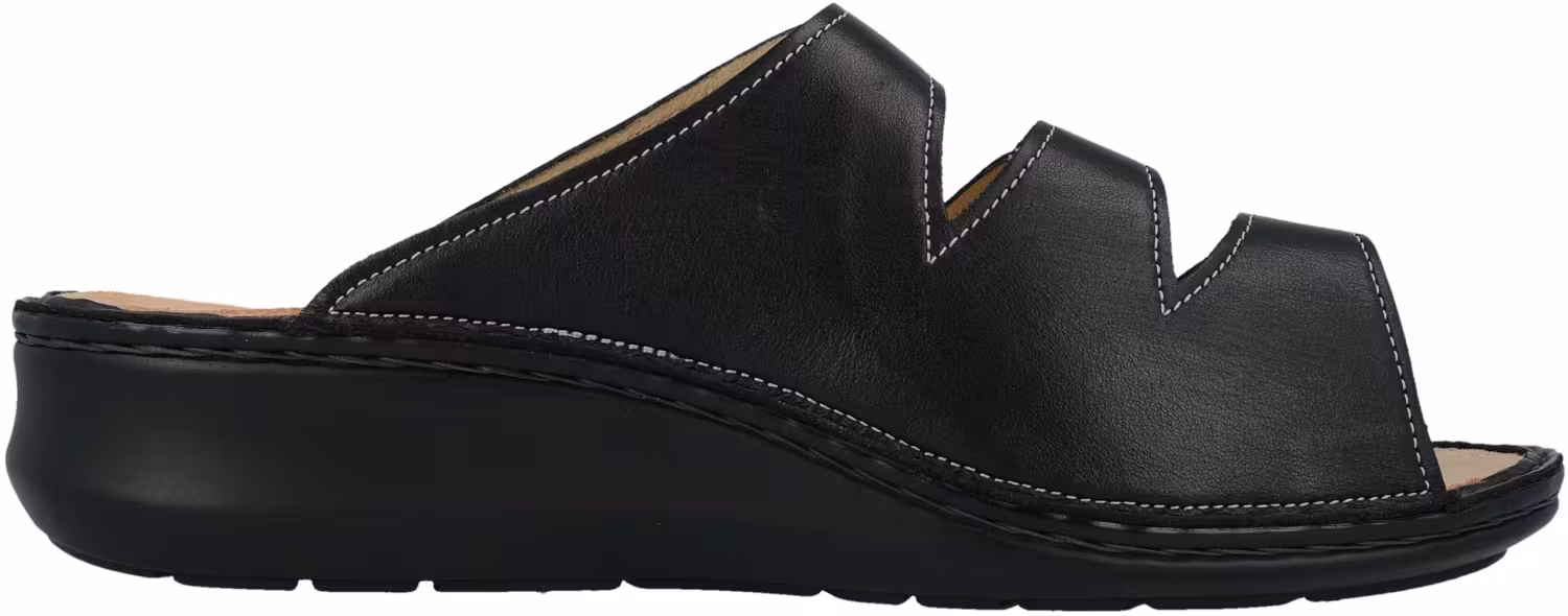 Finn Comfort - Damen-Pantolette CARCINA (Finn-Plus) - Nappaseda/Schwarz