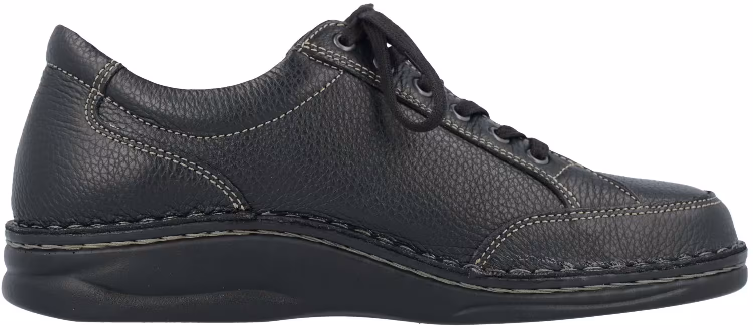 Finn Comfort - Herren-Halbschuh NANTES - Schwarz/Bison
