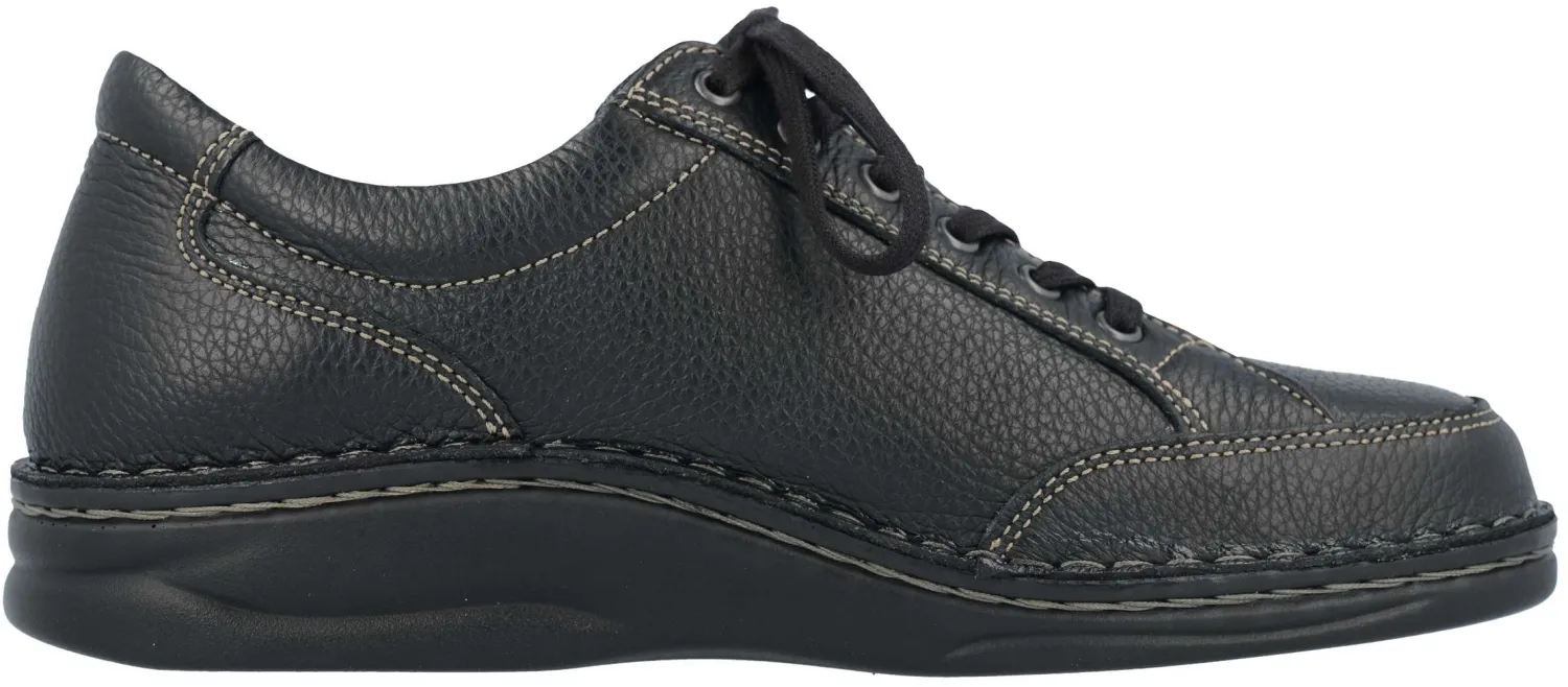 Finn Comfort - Herren-Halbschuh NANTES - Schwarz/Bison