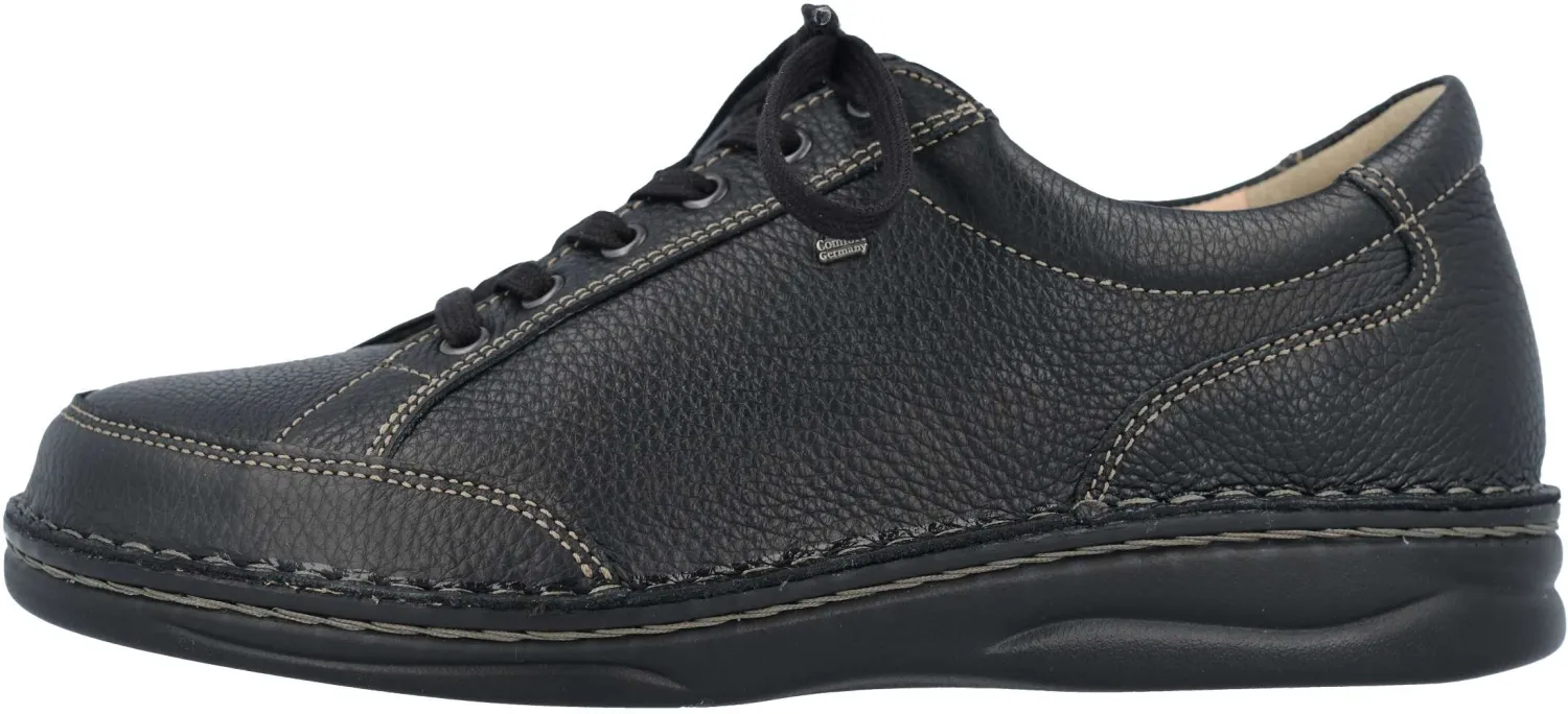 Finn Comfort - Herren-Halbschuh NANTES - Schwarz/Bison