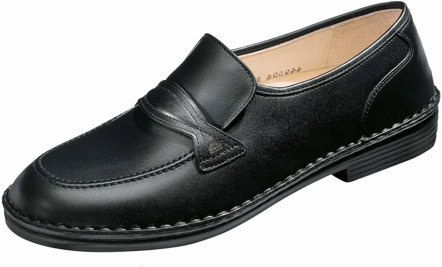 Finn Comfort - Herren-Slipper TOLEDO - Schwarz/Trento