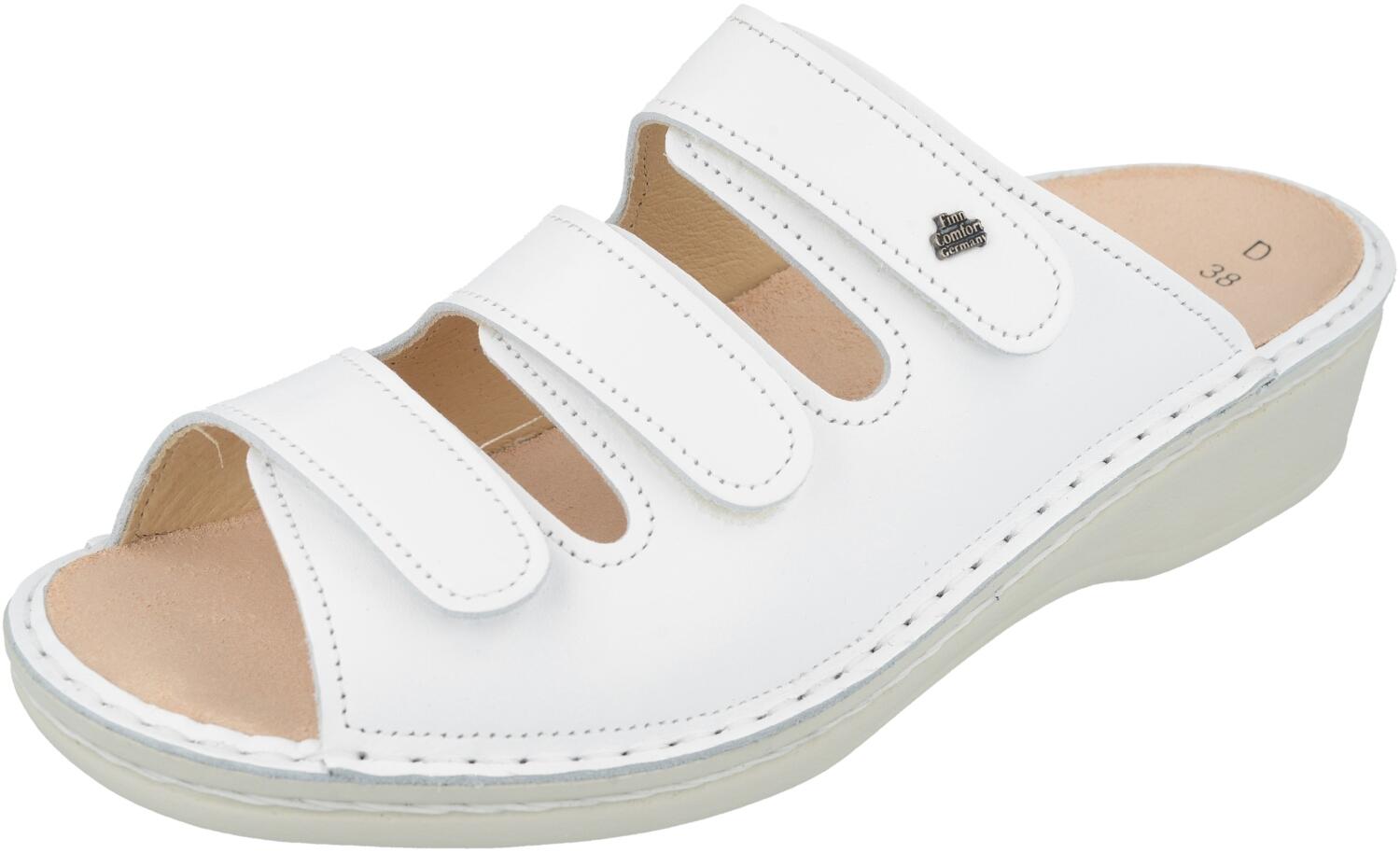 Finn Comfort - Damen-Pantolette PISA - Weiss/Nappa