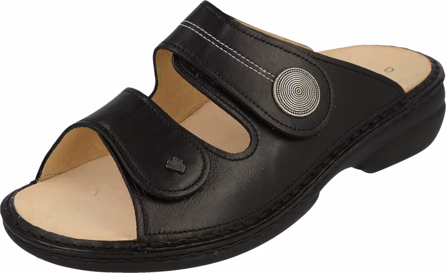 Finn Comfort - Damen-Pantolette SANSIBAR - Schwarz/Nappaseda