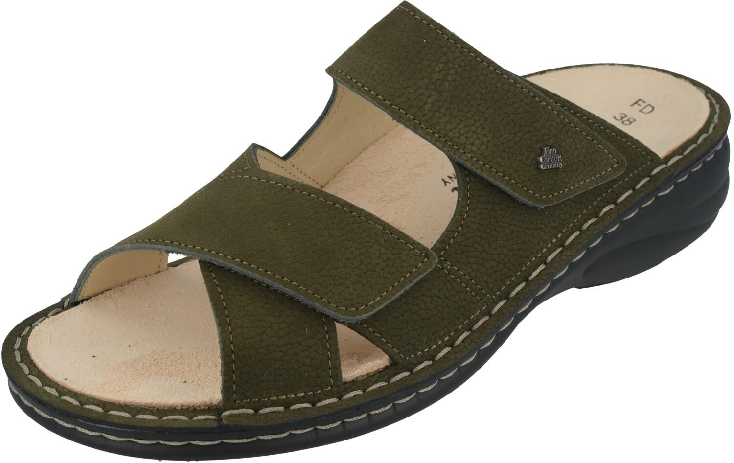 Finn Comfort - Damen-Pantolette MELROSE - Nubukvienna/Olive