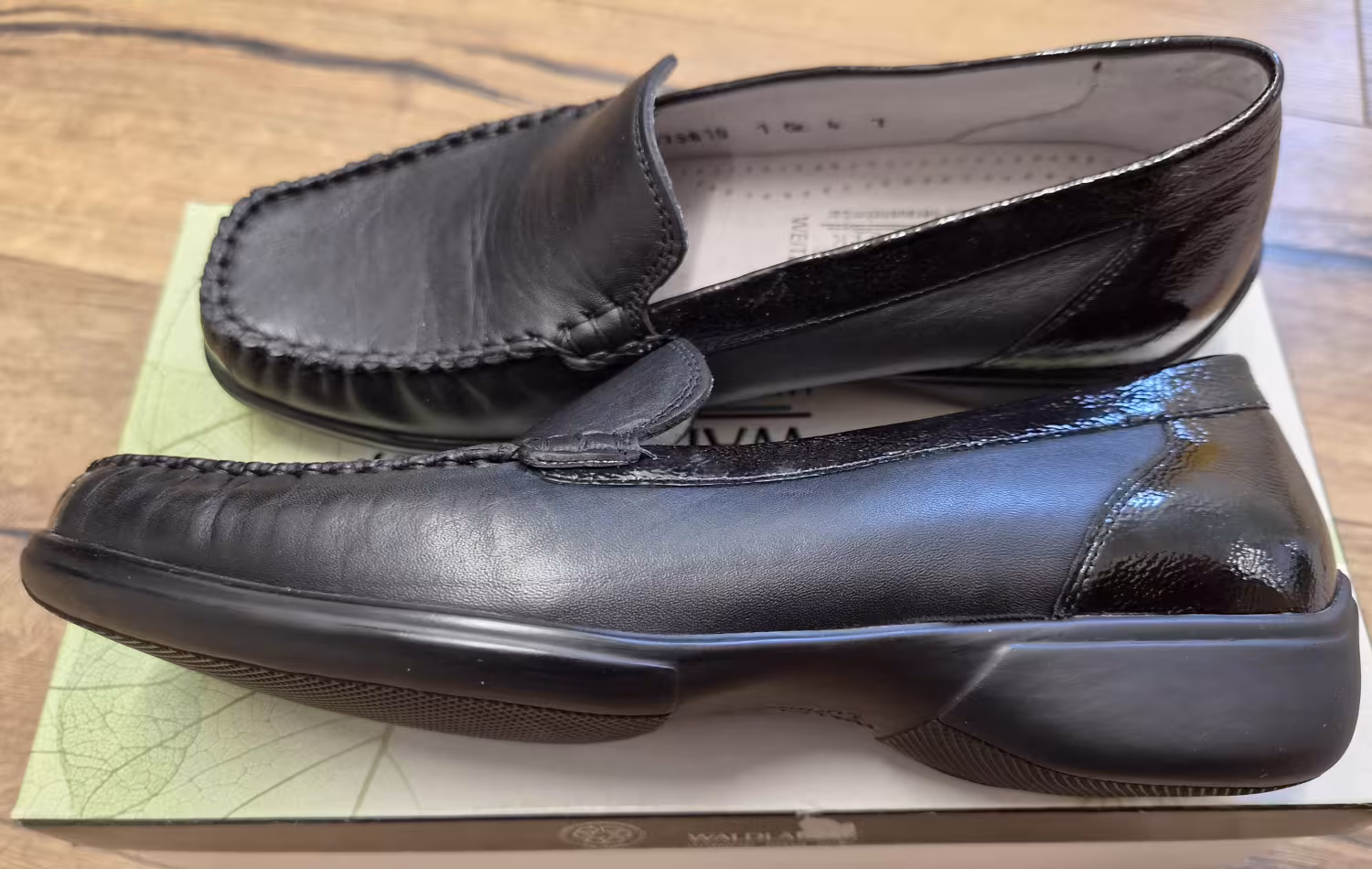 Waldl&auml;ufer - Damen-Slipper HITTA (Weite H) - Memphis/Taipei/Schwarz