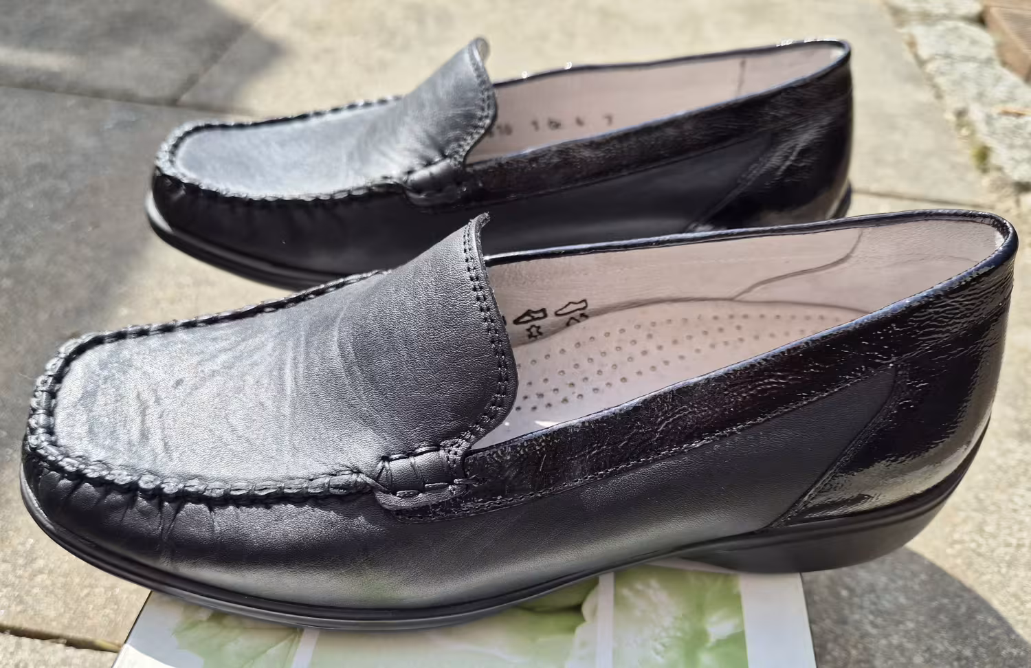 Waldl&auml;ufer - Damen-Slipper HITTA (Weite H) - Memphis/Taipei/Schwarz