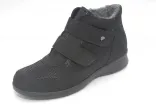 Finn Comfort - Damen-Stiefel MONTELLO (Warmfutter) - Schwarz/Nubuk/Points