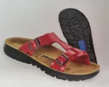 Birkenstock professional SOFIA Birko-Flor Lack Softfußbett - Tango Red