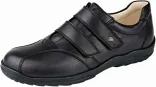 Finn Comfort - Herren-Halbschuh CARDIFF - Schwarz/NappaSeda