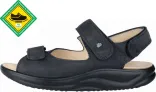 Finn Comfort - Unisex-Sandale CORINTH (Finnamic) - Schwarz/Buggy