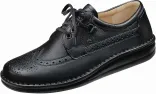 Finn Comfort - Herren-Halbschuh YORK - Schwarz/Togo