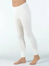 Medima Classic - Hose Unisex (lang) Angora/Baumwolle - Wei&szlig;