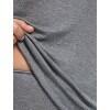 Medima Lingerie Kaschmir/Seide Damen-Hemd ohne Arm mittelgrau