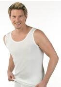 Medima Lingerie Herren-Hemd ohne Arm Air to Wear weiß