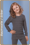 Medima Antisept Kinder-Hemd 1/1 Arm unisex, asphalt