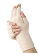 Medima Classic ThermoAS Handschuhe 1/2 Finger, schwarz