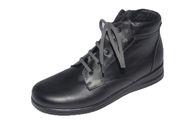 Finn Comfort - Damen-Stiefel EBIKON (Warmfutter) - FinnSlim - Schwarz/Nappaseda