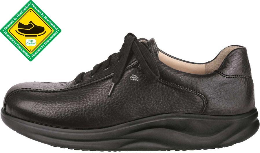 Finn Comfort - Herren-Halbschuh WATFORD (Finnamic) - Schwarz/Panama
