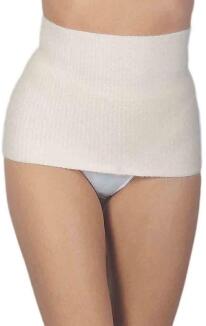 Medima ThermoAS - Rückenwärmer (tri-elastisch) - Weiß, Haut