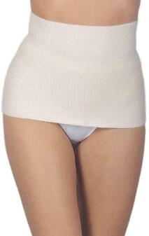 Medima ThermoAS - Rückenwärmer (tri-elastisch) - Weiß, Haut