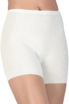 Medima Classic - Damen-Schlüpfer 40% Angora - Weiß, Haut