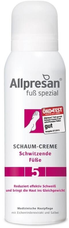 Allpresan Schaum-Creme Nr. 5 - schwitzende Füße