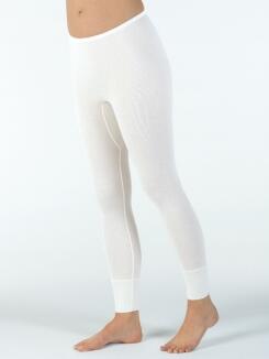 Medima Classic - Hose Unisex (lang) Angora/Baumwolle - Weiß