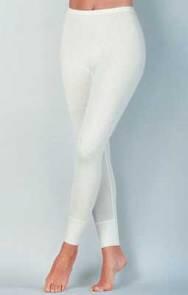 Medima Classic Unterhose  lang unisex 20%  Angora weiß