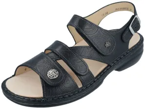 Finn Comfort - Damen-Sandale GOMERA - Schwarz/Arabesque