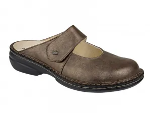 FinnComfort Clog Stanford Bronze