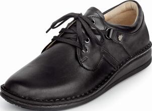 Finn Comfort - Herren-Halbschuh VAASA - Schwarz/Nappa