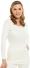 Medima Classic - Damen-Unterhemd (langarm) 50% Angora - Weiß