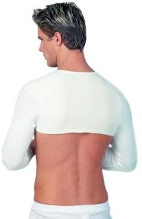 Medima ThermoAS - Schulterwärmer 7/8 Arm - Unisex - Haut, Weiß