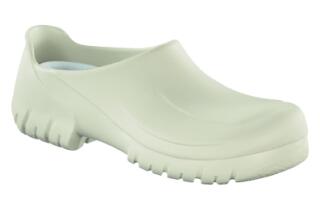 Birkenstock professional - PU-Clog A640 mit Stahlkappe - Weiß