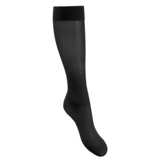 Stützkniestrümpfe Gilofa Basic 70 den Farbe: Schwarz