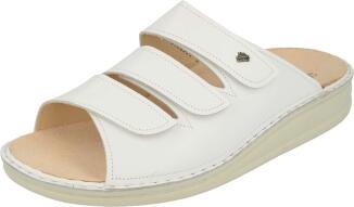 Finn Comfort - Unisex-Pantolette KORFU - Weiß/Nappa