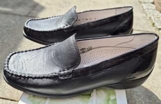 Waldläufer - Damen-Slipper HITTA (Weite H) - Memphis/Taipei/Schwarz