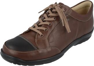 Finn Comfort - Herren-Halbschuh ALAMO - Kastanie/Cigar/Plavajo/Palmer