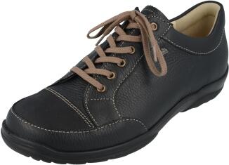Finn Comfort - Herren-Halbschuh ALAMO - Schwarz/Bison/Buggy