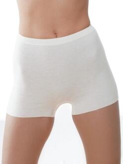 Medima Classic - Damen-Pagenslip 20% Angora - Weiß, Schwarz