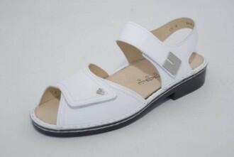 Finn Comfort - Damen-Sandale LUXOR - Nappa/Weiss
