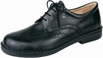Finn Comfort - Herren-Halbschuh BUDAPEST - Schwarz/Montana