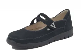 FinnComfort Damenhalbschuh Buchara Schwarz