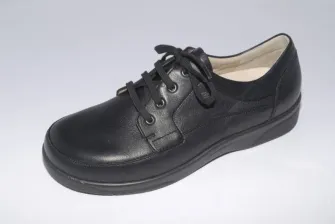 Finn Comfort - Herren-Halbschuh Prescott - Schwarz/Sponarind